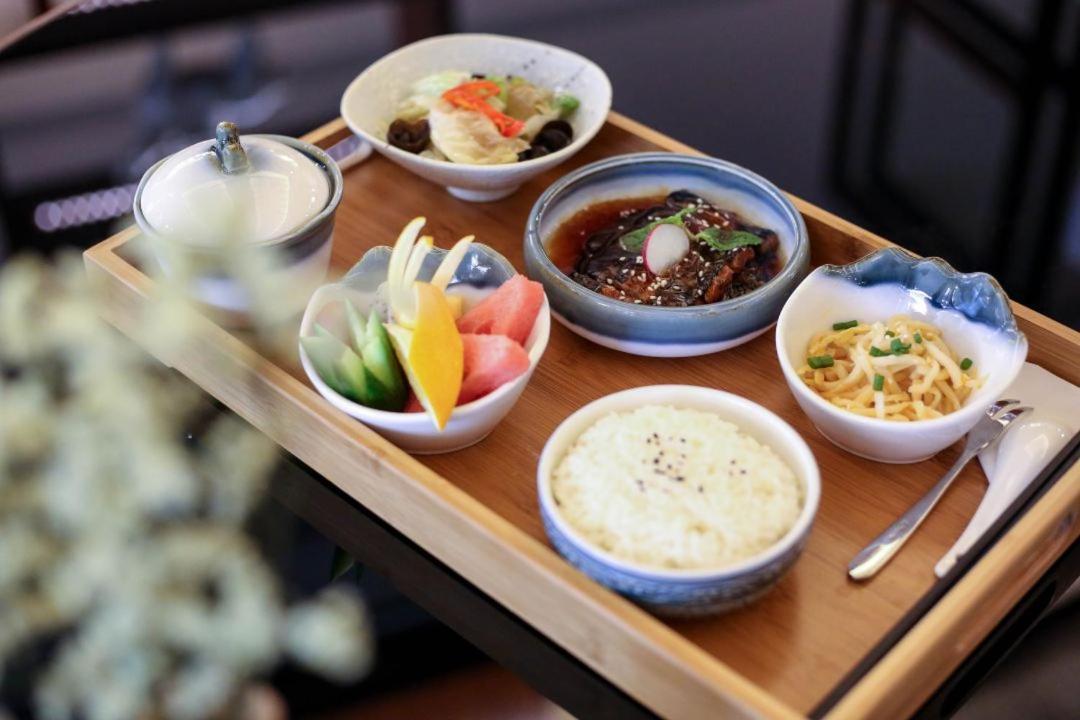 Ssaw Boutique Hotel Ningbo Cbd المظهر الخارجي الصورة