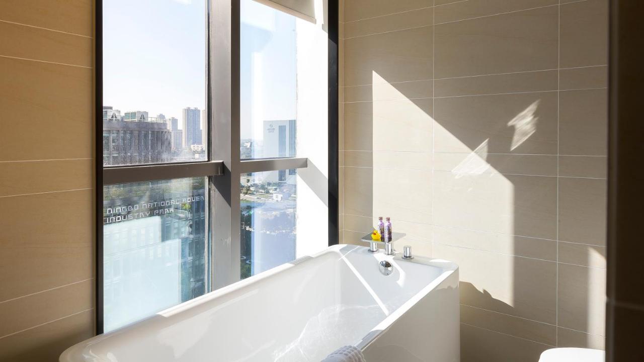 Ssaw Boutique Hotel Ningbo Cbd المظهر الخارجي الصورة